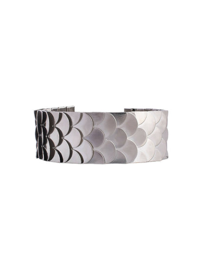 VOJ Women Silver Color stainless steel Bracelet
