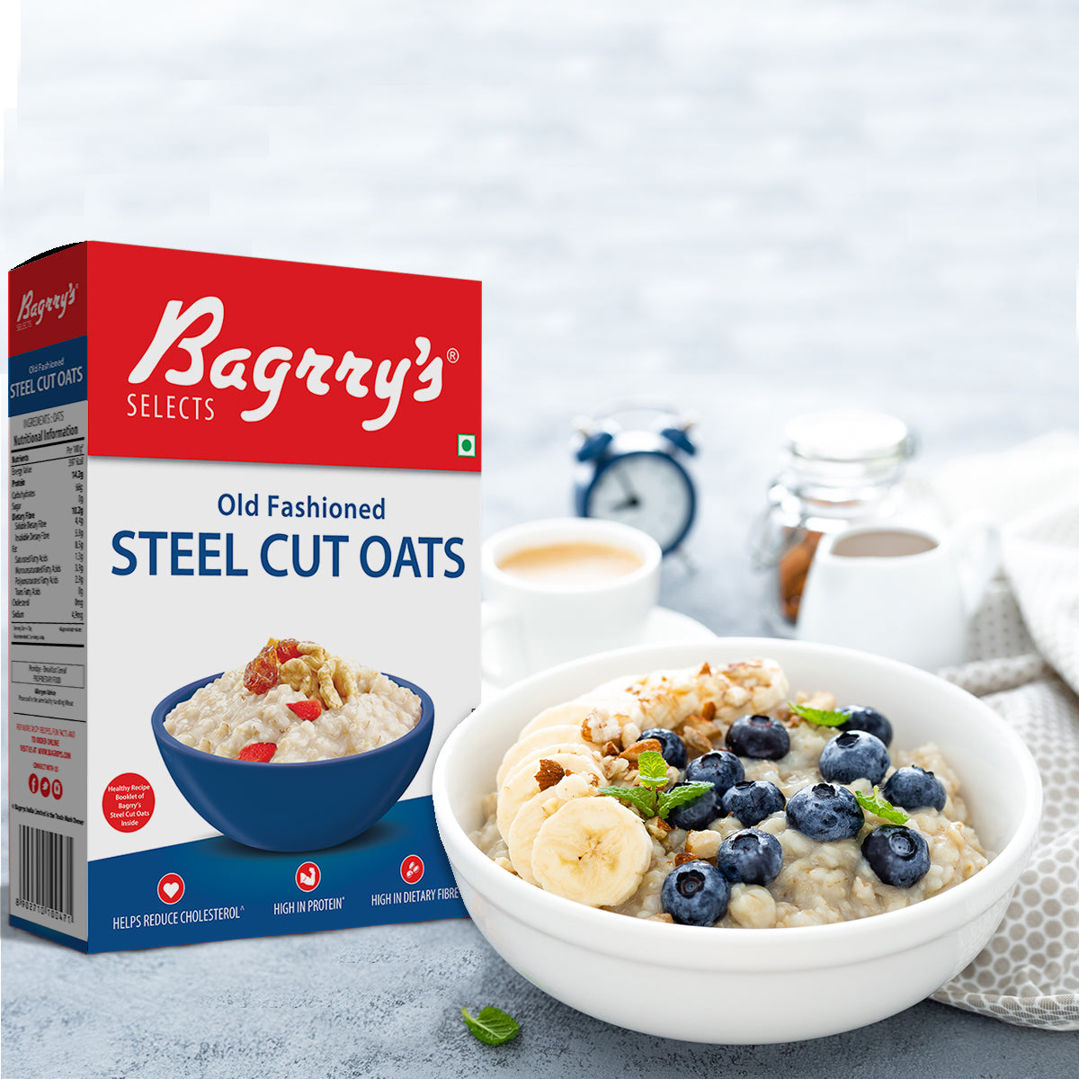 Bagrry's Steel Cut Oats - 500 gms