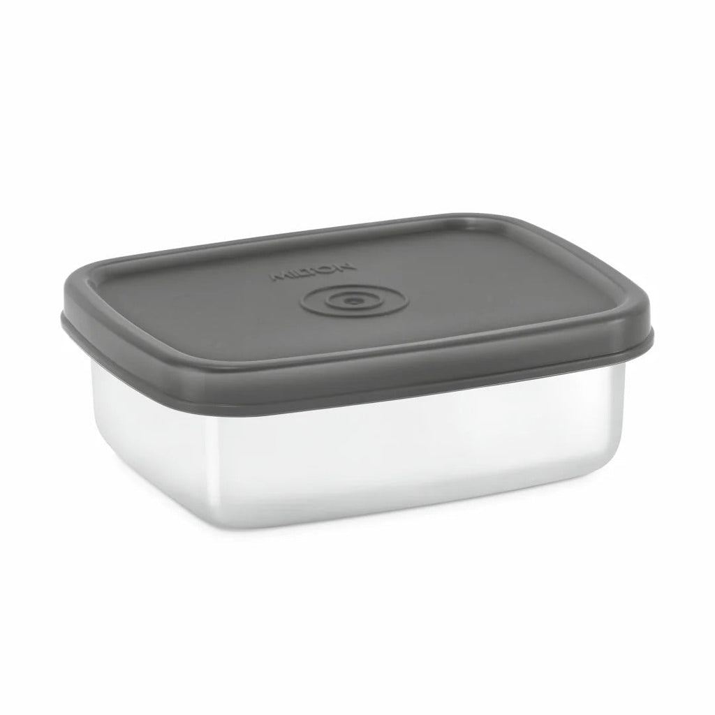 Milton Steel Pro Rectangular Lunchbox