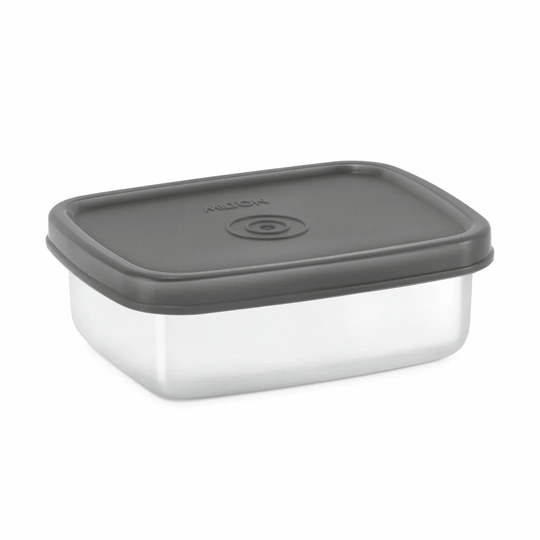 Milton Steel Pro Rectangular Lunchbox