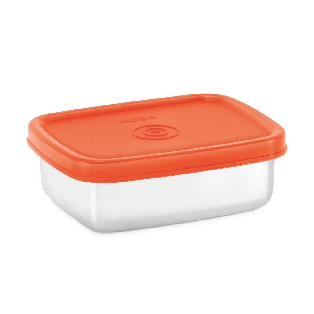 Milton Steel Pro Rectangular Lunchbox
