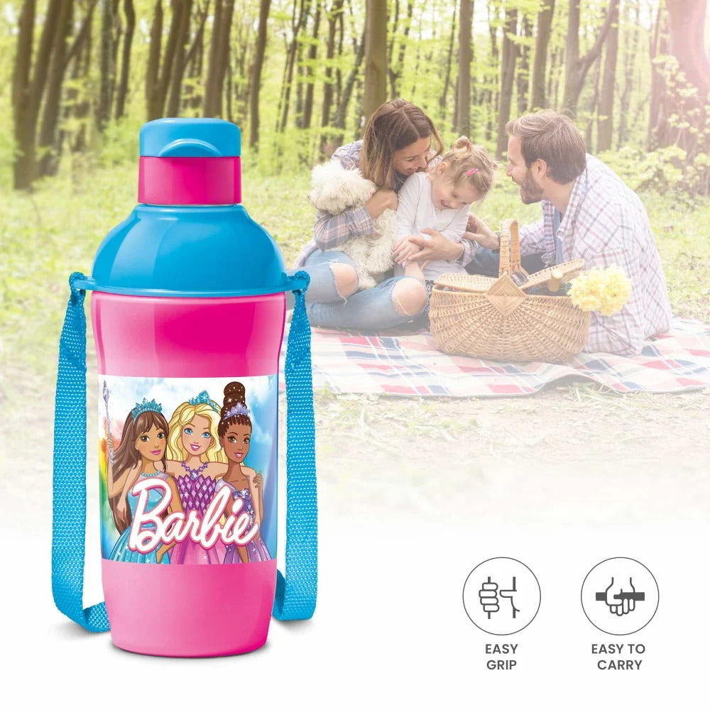 Milton Steel Barbie Kids Sipper Bottle
