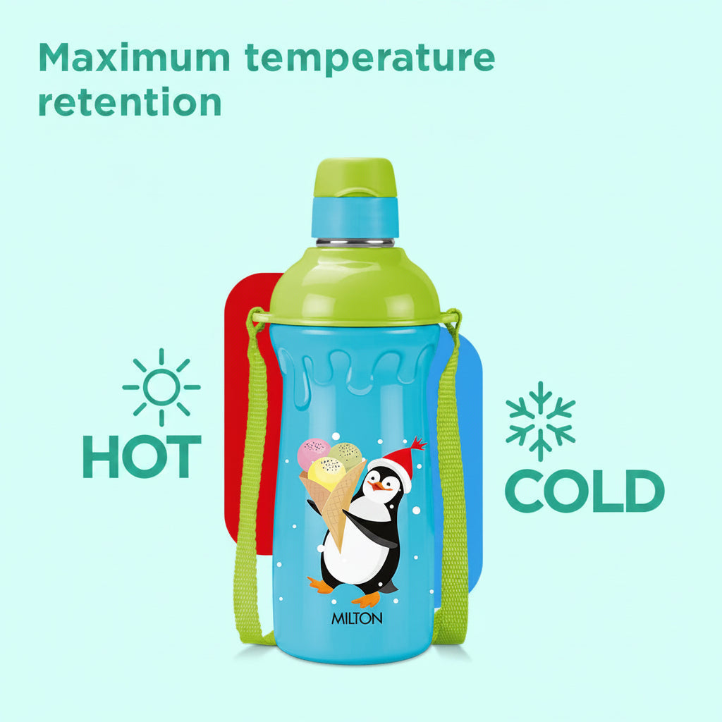 Milton Steel Scholar Water Bottle 390ml