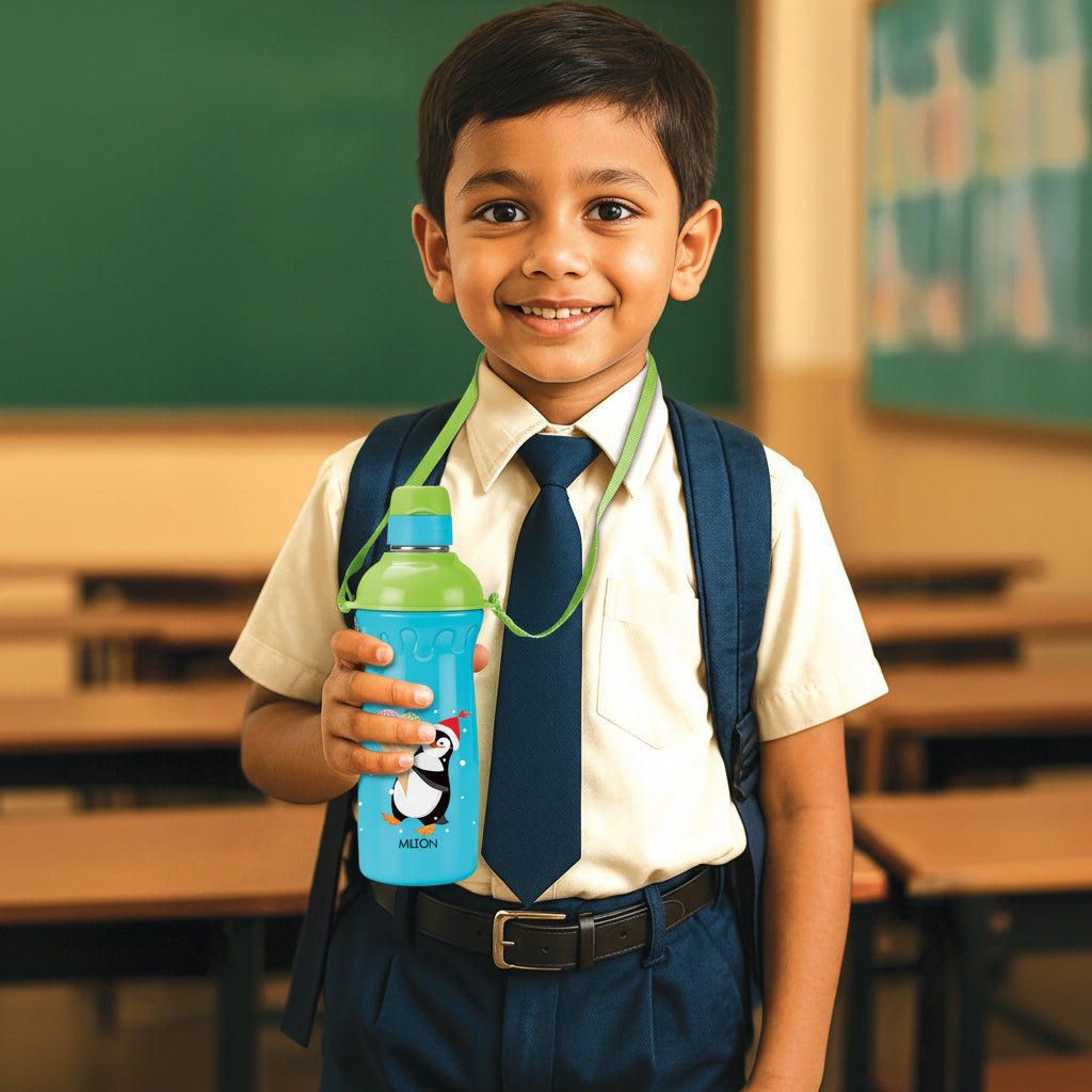 Milton Steel Scholar Water Bottle 390ml