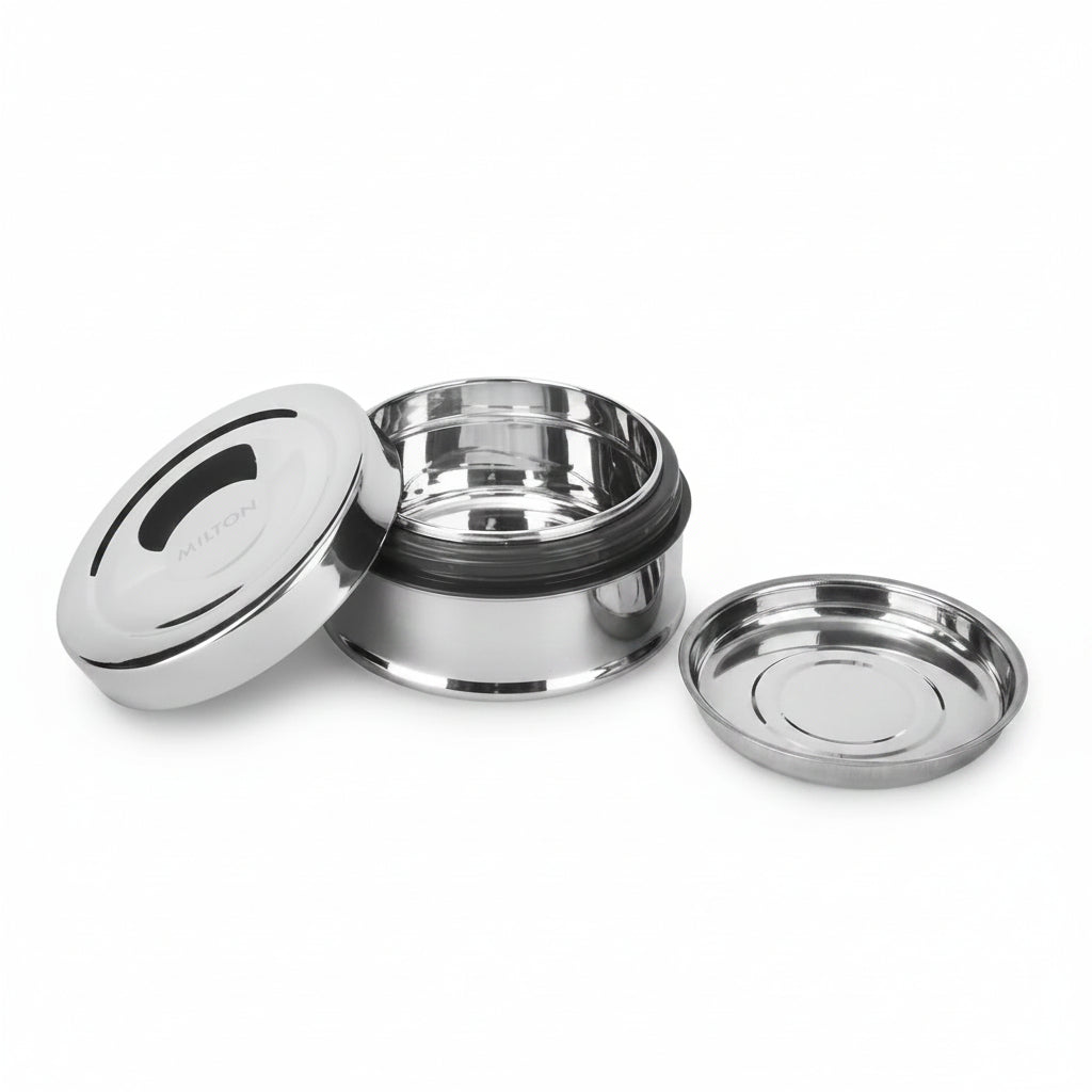 Milton Steel Snack Stainless Steel Tiffin
