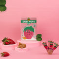 Go Desi Strawberry Popz - 50 PCS