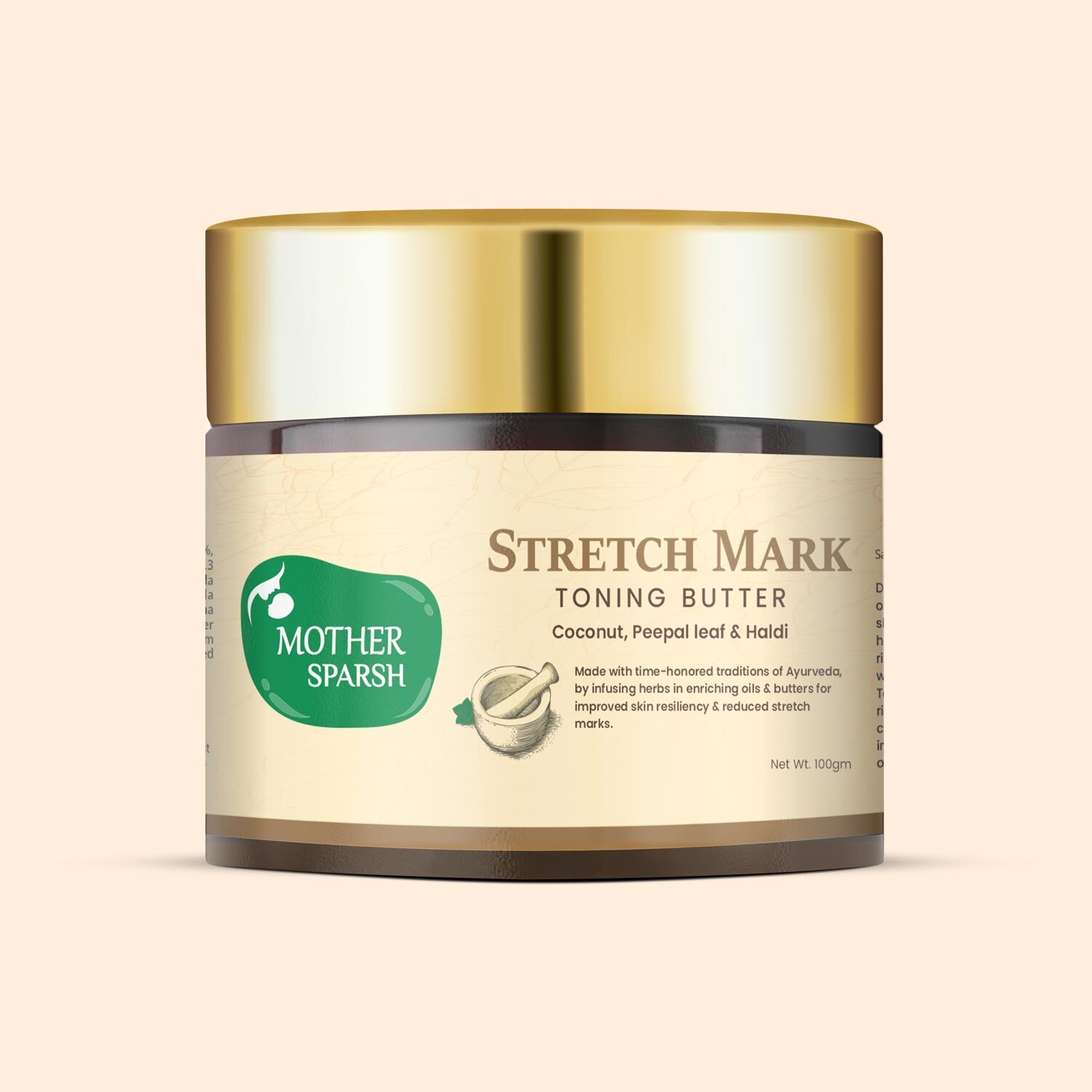 Mother Sparsh Stretch Mark Toning Butter - 100 gms