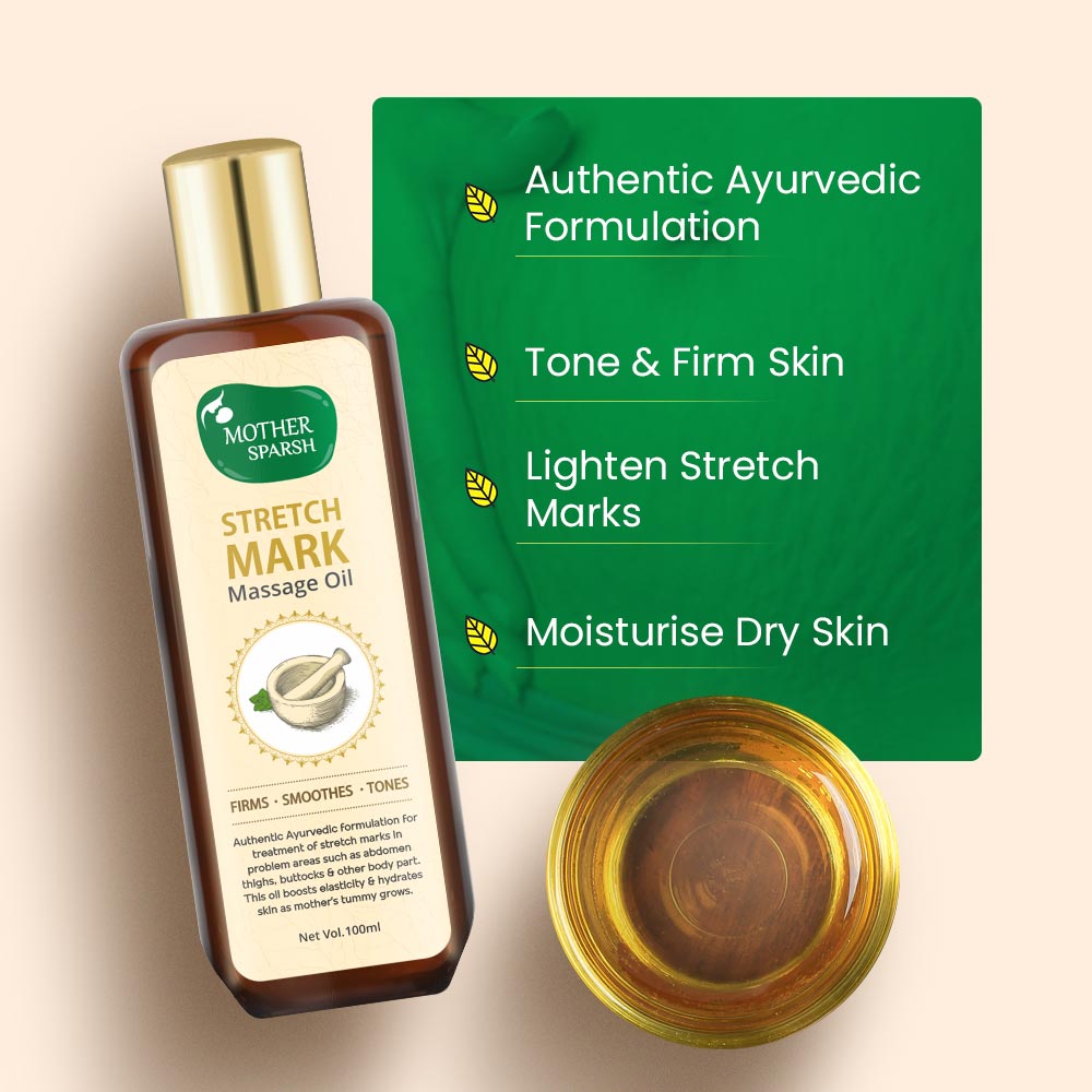 Mother Sparsh Stretch Mark Repair & Body Toning Kit