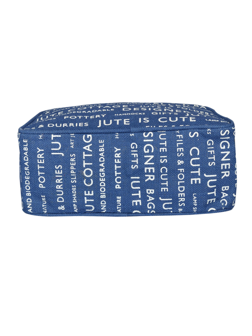 Jute Cottage Tape Handle Lunch Zipper (Jute Cottage Printed)