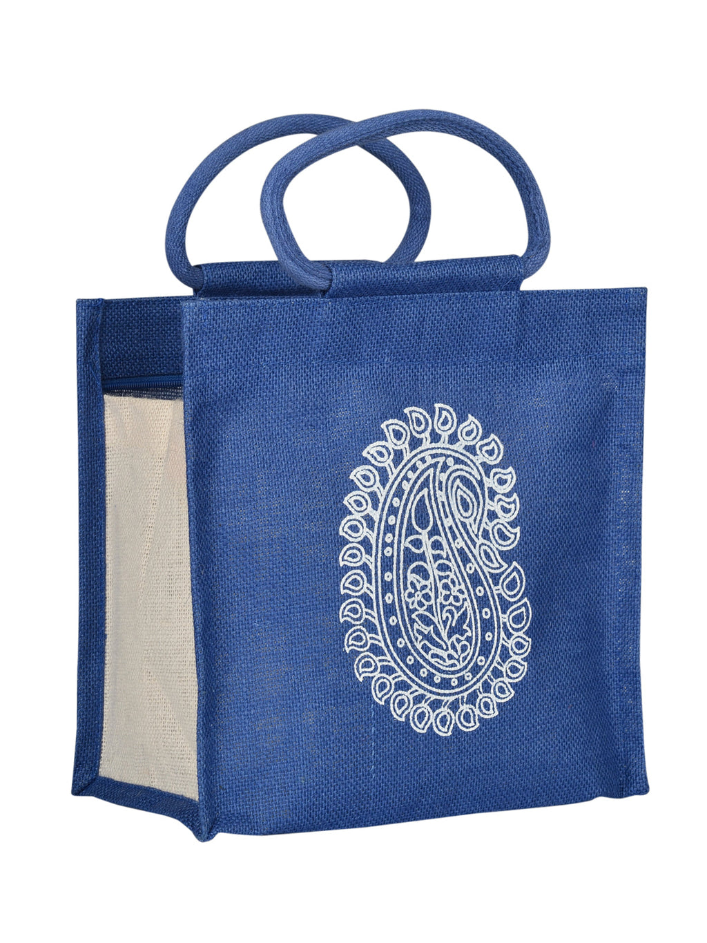 Jute Cottage Paisley Zipper Lunch Bag