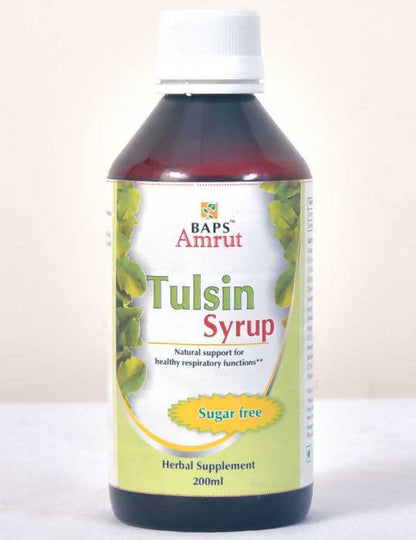 Baps Amrut Tulsin Syrup Sugar Free - 200 ml