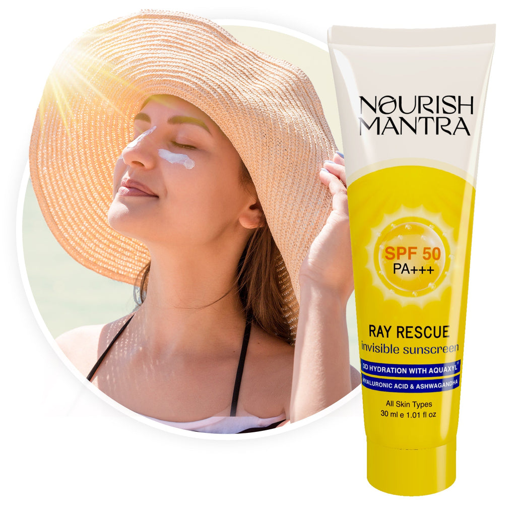 Nourish Mantra Ray Rescue Sunscreen - 30 ml