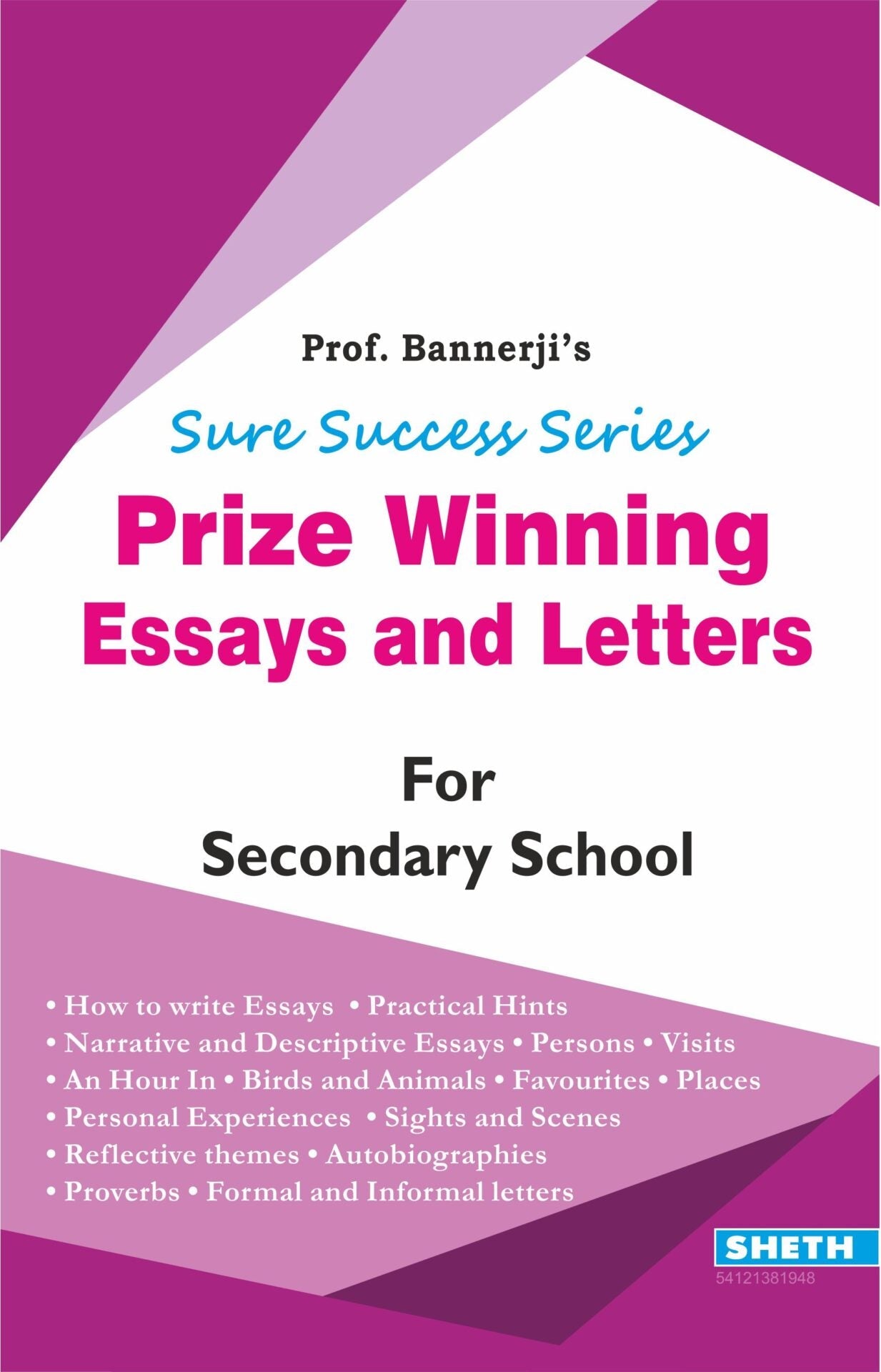 Sure Success Prize Winning Essays & Letters for Secondary School| English Essays| Ages 10-16 Years