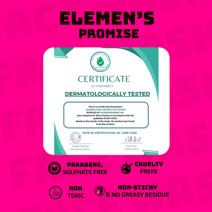 Elemen Anti-Acne Face Wash