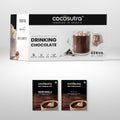 Cocosutra Swiss Vanilla & Mocha Hot Chocolate Hamper 20 Pack - 400 gms