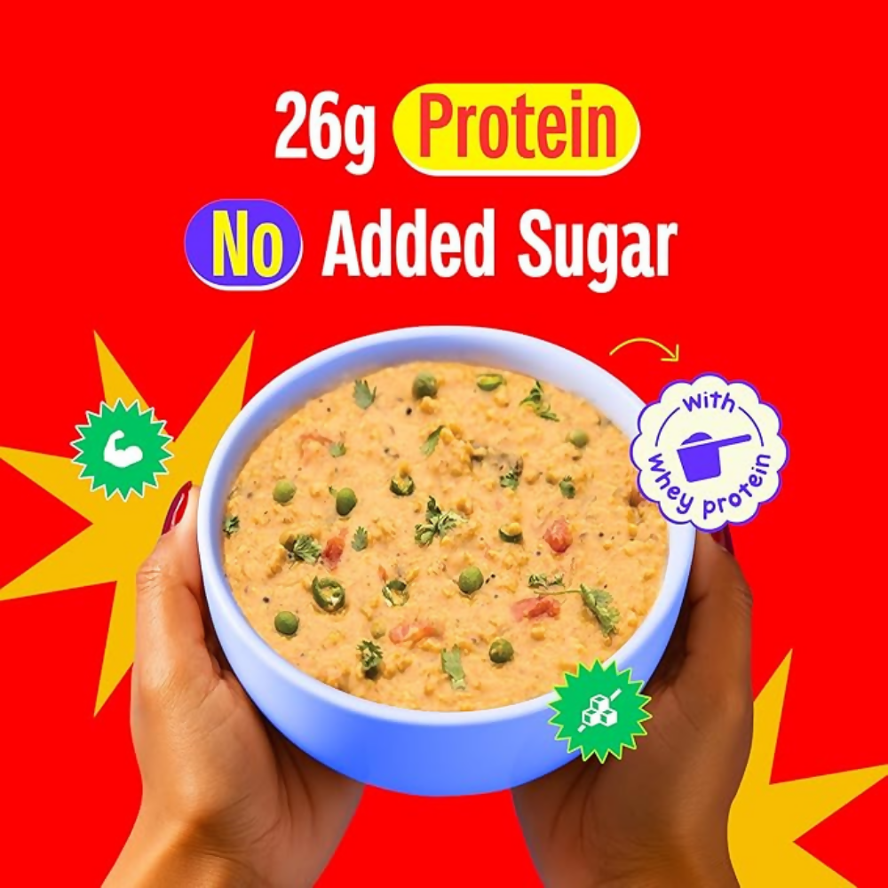 Yoga Bar High Protein Oats - Combo Flavors: Korean Fire, Mum's Masala, Dark Chocolate, Fruit Nuts Seeds, Kesar Pista Kulfi, Banana Creme, Filter Kappi