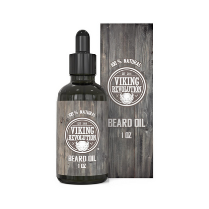 Viking Revolution Beard Oil Conditioner - All Natural Unscented