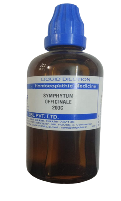 SBL Homeopathy Symphytum Officinale Dilution