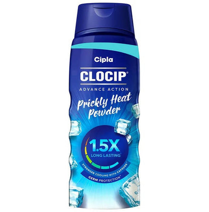 Cipla Clocip Advance Action Prickly Heat Powder