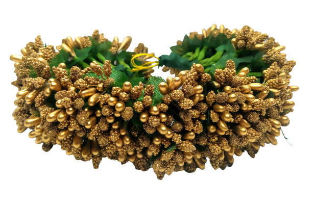 Gold Pollens Bridal Gajra