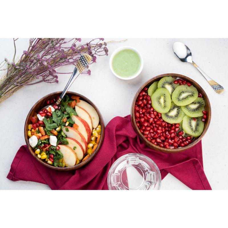 Baro Medium Wooden Bowls | Multiple Sets