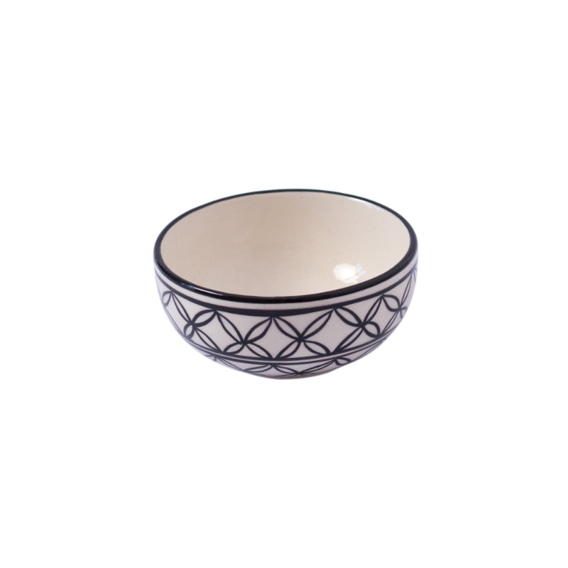 Aliana Ceramic Handcrafted Serving Bowls | Set Of 6