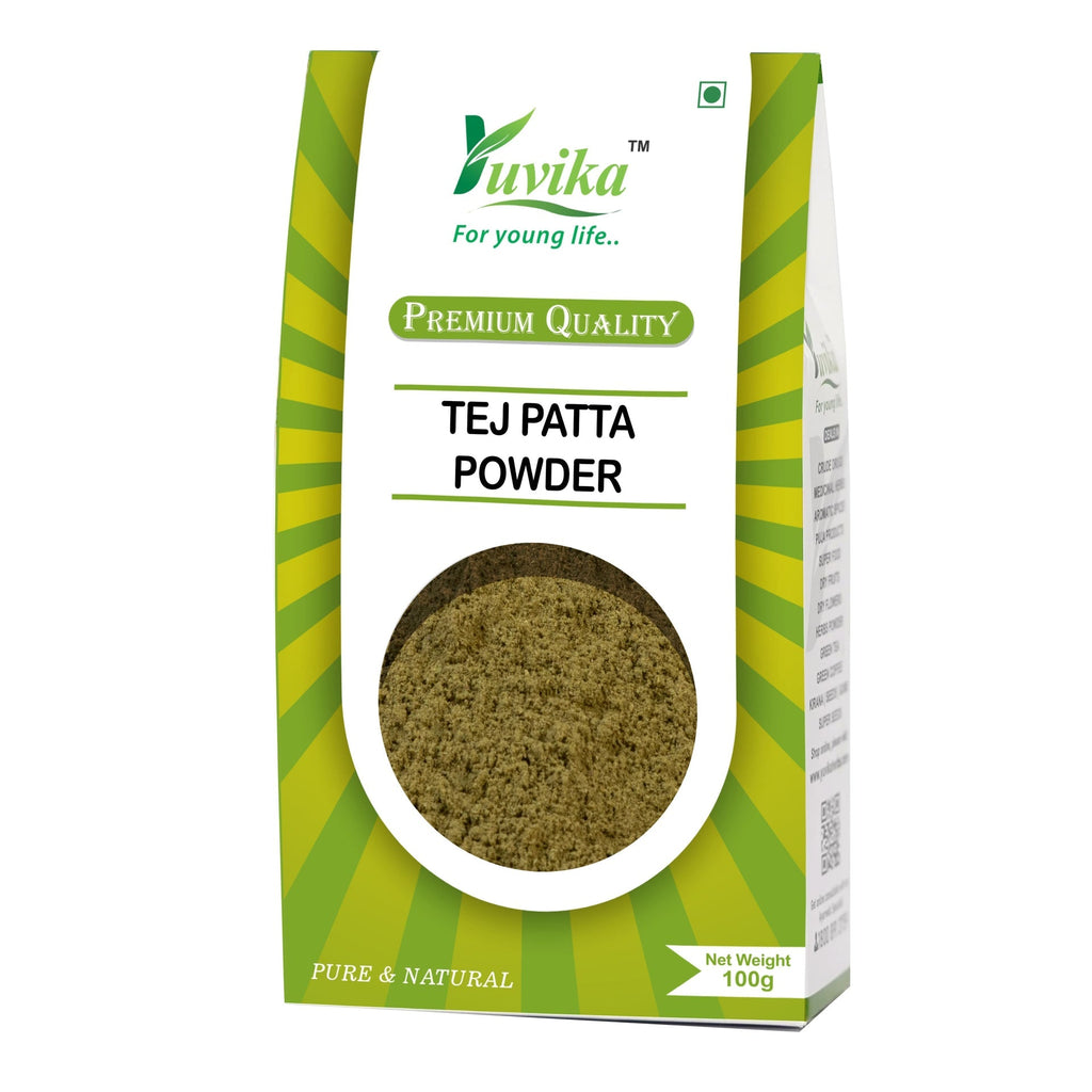 Yuvika Tej Patta Powder - Cinnamomum Tamala - Bay Leaves Powder - 100 gms