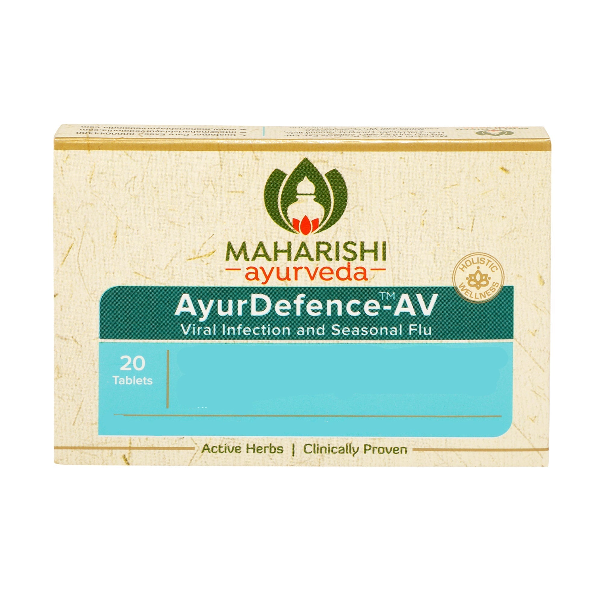 Maharishi Ayurveda Daily Herbal Support Tablets - 20 tabs
