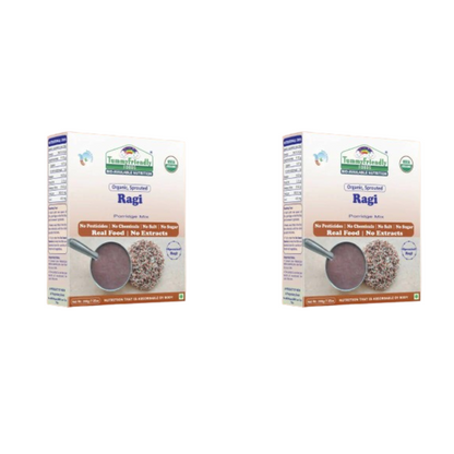 TummyFriendly Foods Certified Organic Sprouted Ragi Porridge Mix