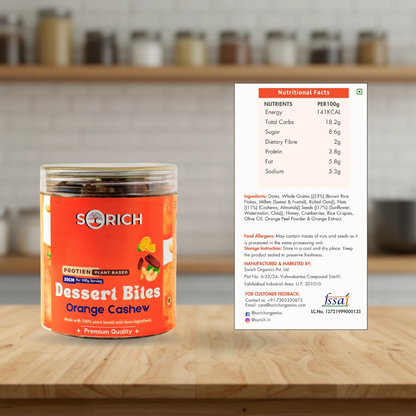 Sorich Organics Orange Cashew Bites