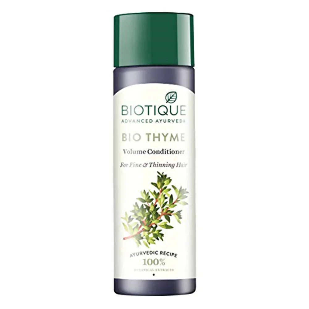 Biotique Advanced Ayurveda Bio Thyme Volume Conditioner For Fine & Thinning Hair