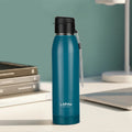 Borosil Larah Airo Round PU Thermoware Bottle 650ml Red