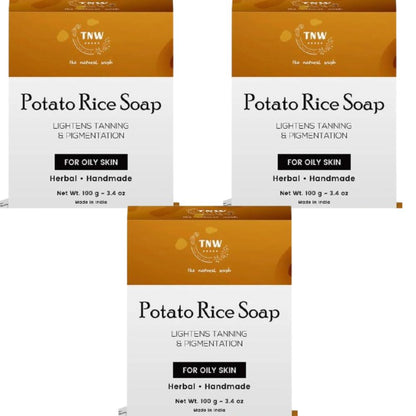 The Natural Wash Potato Rice Soap