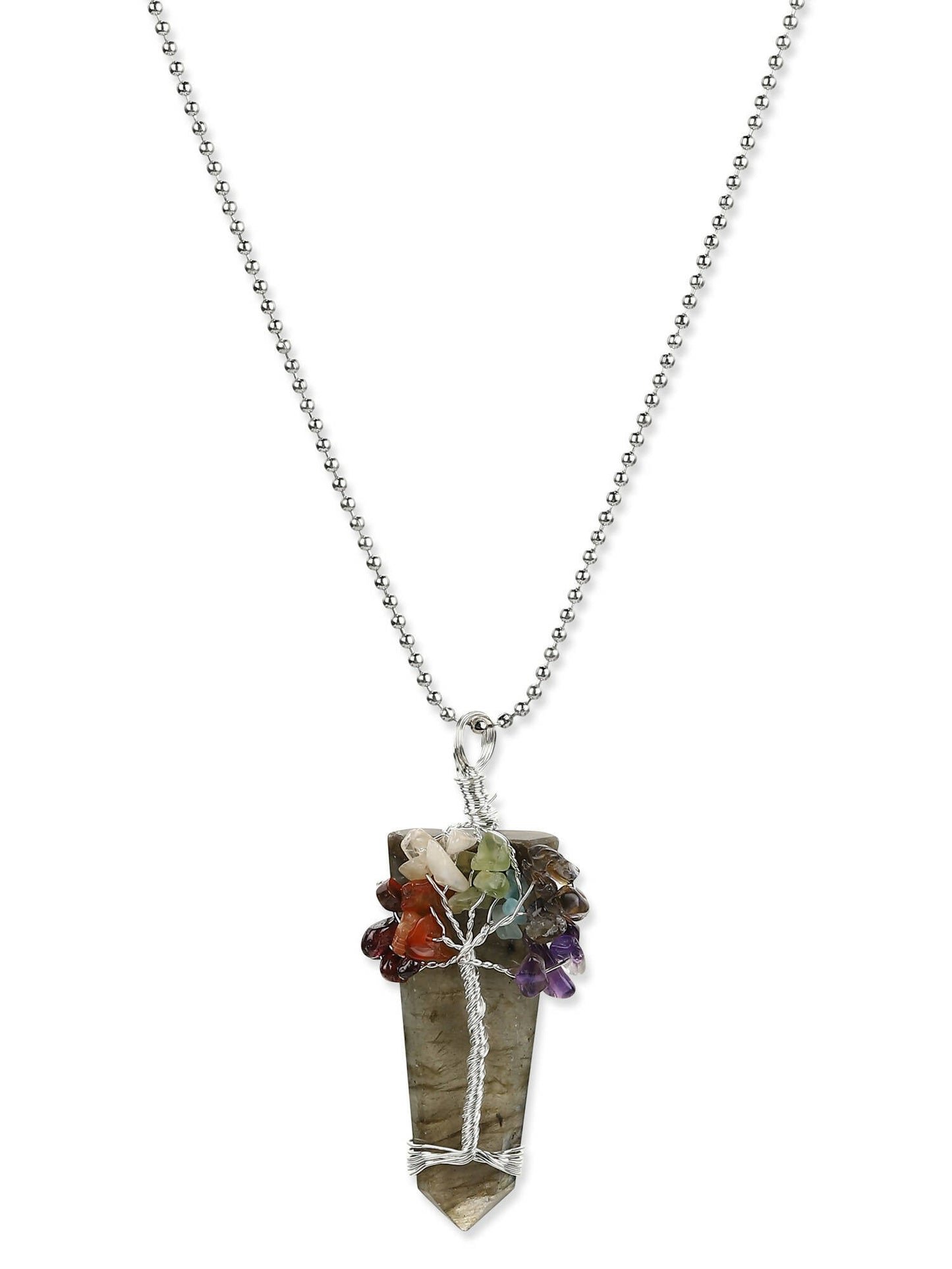 Women's Silver-Plated Chain - Ruby Raang