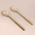 Barrel Cactus Serving Spoons | Set of 2