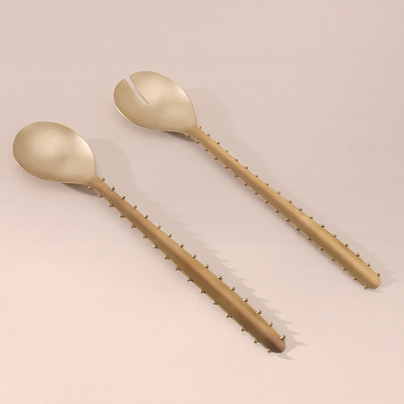 Barrel Cactus Serving Spoons | Set of 2
