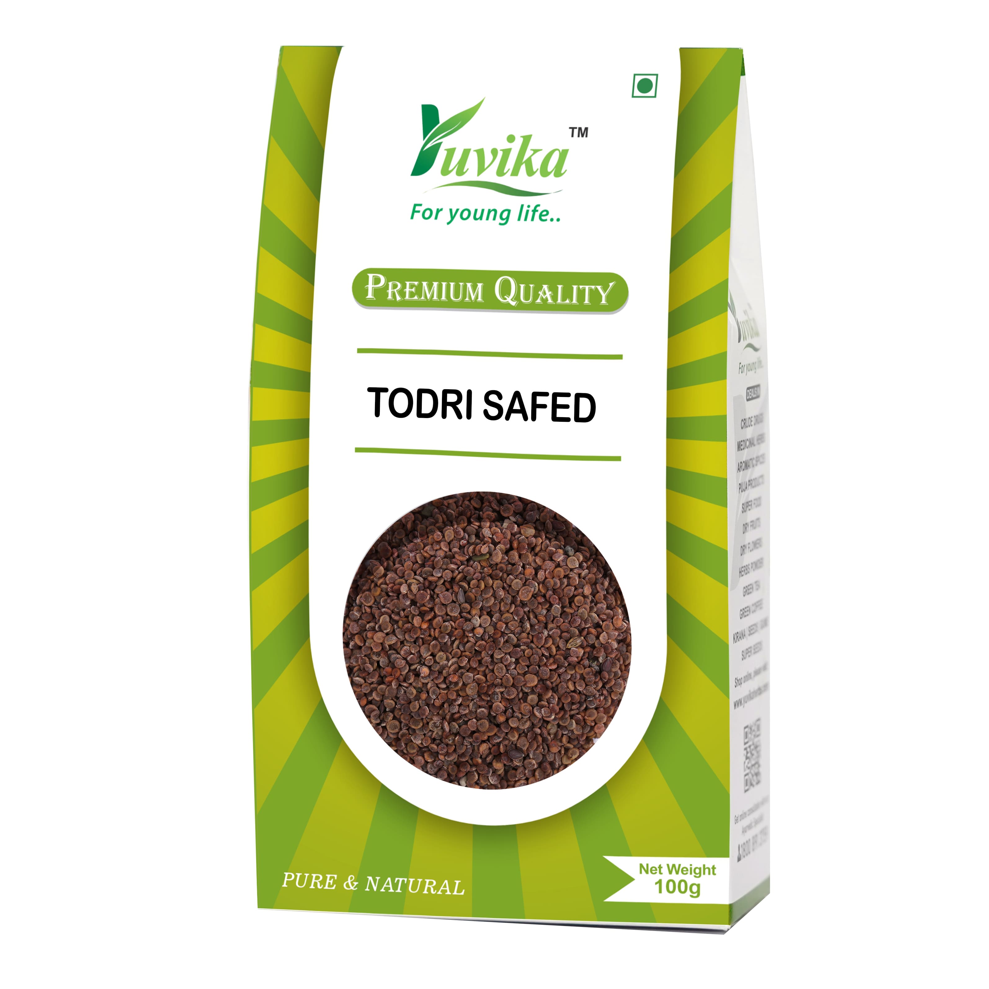 Yuvika Todri Safed - Tudri Safed Beej - Lepidium iberis - 100gms