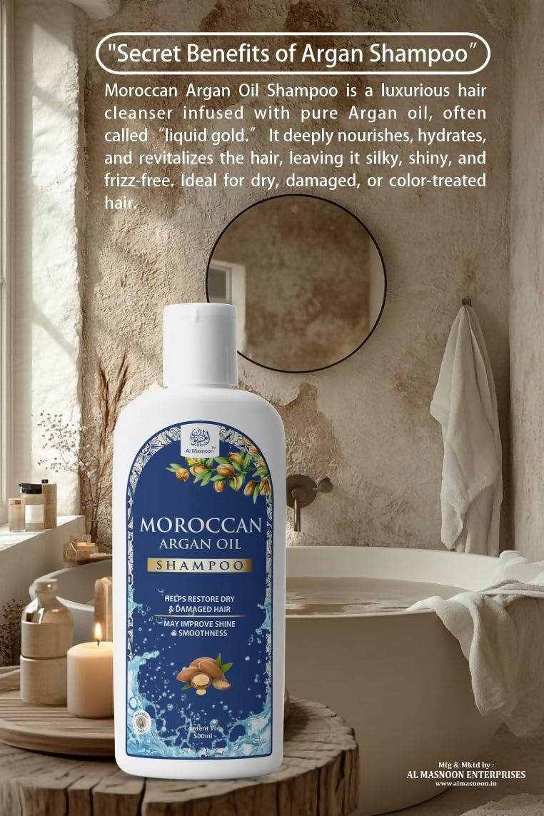 Al Masnoon Moroccan Argan Oil Shampoo