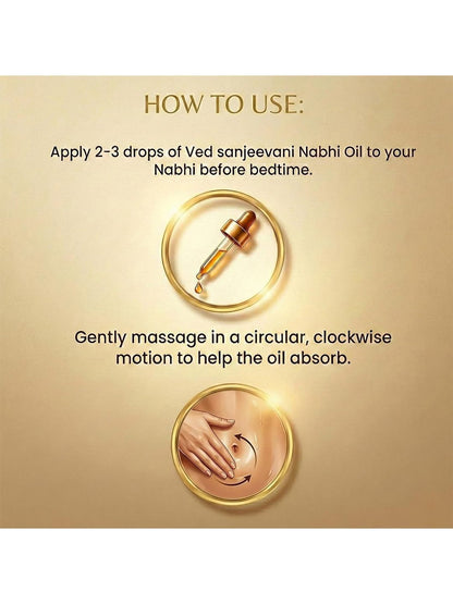 Ved Sanjeevani Eye Care Nabhi Oil