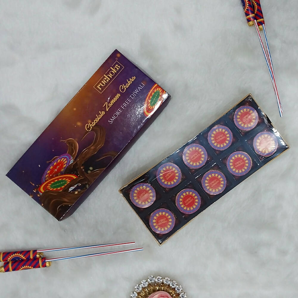 Dibha Ruchoks Diwali Premium Chocolate Zameen Chakri Gift Pack