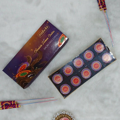 Dibha Ruchoks Diwali Premium Chocolate Zameen Chakri Gift Pack