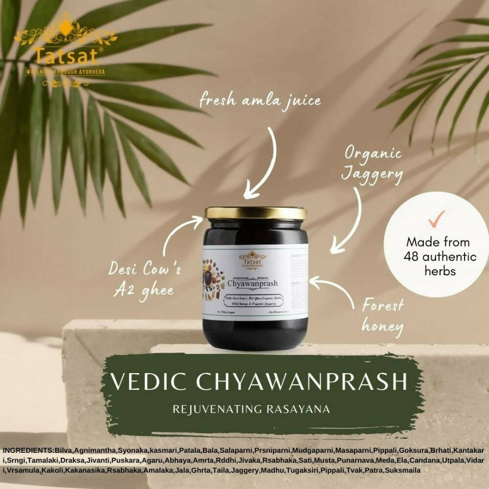 Tatsat Vedic Chyawanaprash With A2 Cow’S Ghee