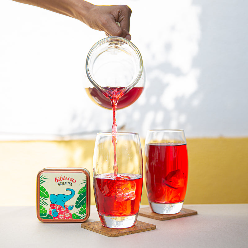 Tea Trunk Hibiscus Iced Green Tea - 100 gms