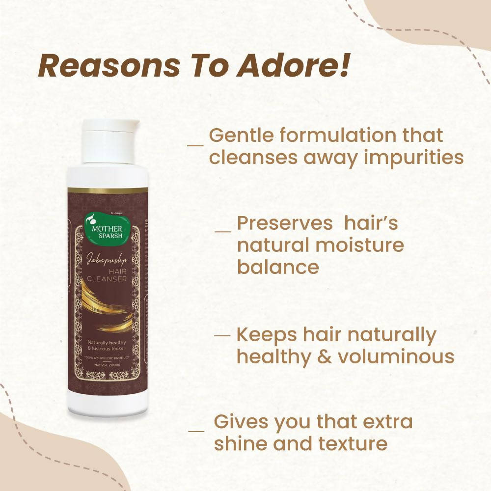 Mother Sparsh Jabapushp Hair Cleanser - 100 ml