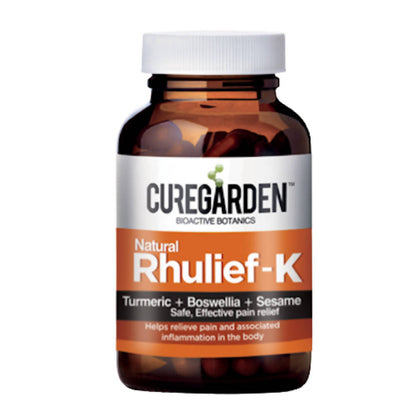 Curegarden Natural Rhulief Softgels