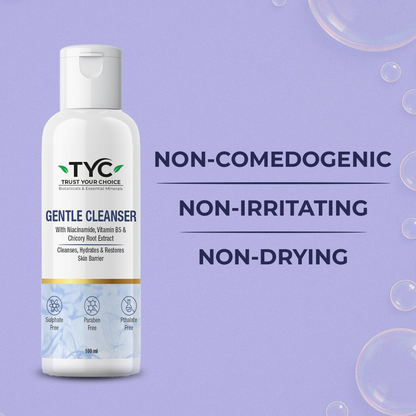 TYC Gentle Cleanser With Niacinamide, Vitamin B5 & Chicory Root Extract