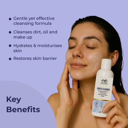 TYC Gentle Cleanser With Niacinamide, Vitamin B5 & Chicory Root Extract