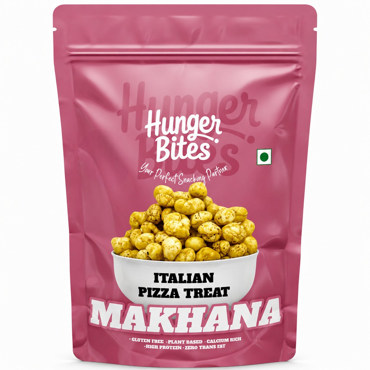 Hunger Bites Italian Pizza Treat Makhana