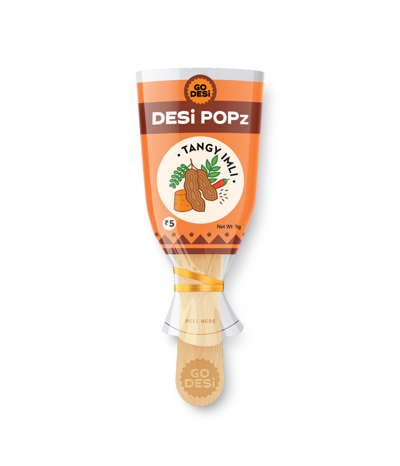 Go Desi Tangy Imli Popz - 50 PCS - 400 gms