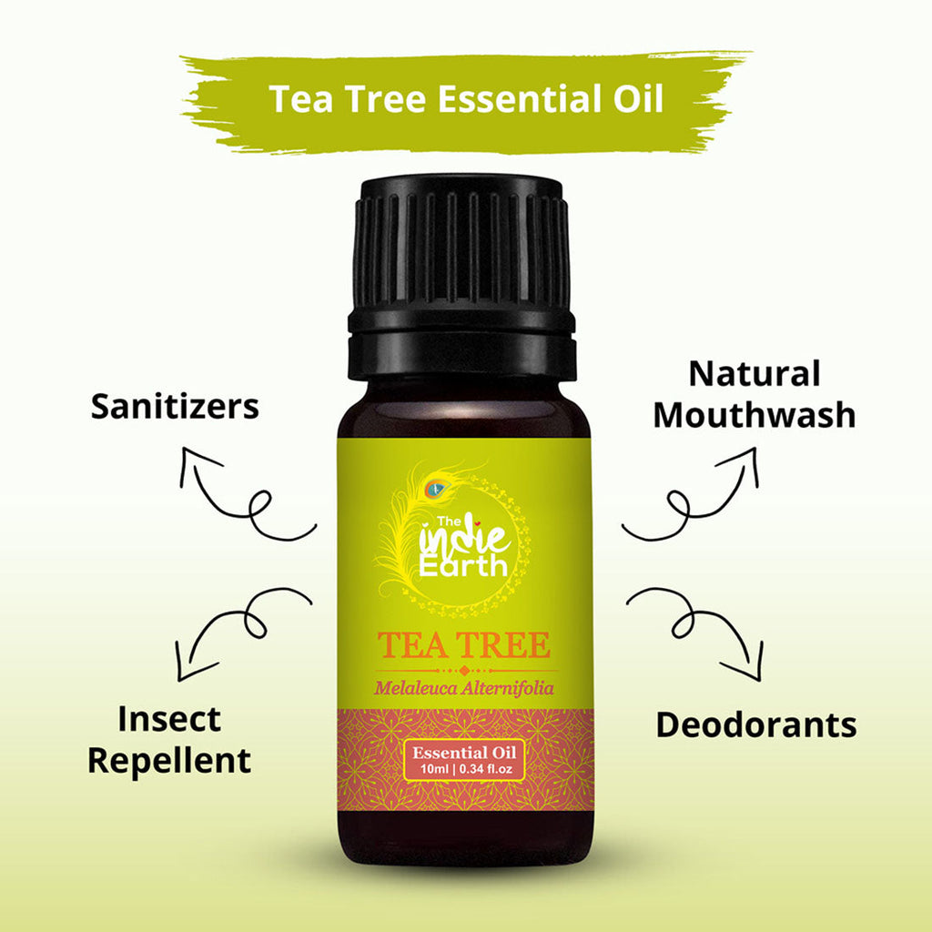 The Indie Earth Tea Tree Essential Oil - 10 ml